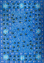 Carica l'immagine nel visualizzatore di Gallery, Telo decorativo Suzani multicolor singolo