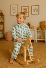 Carica l'immagine nel visualizzatore di Gallery, Pigiama bambino tartarughe e fiori