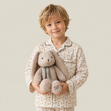 Load image into Gallery viewer, Red fish&bubbles kids and teen pajamas
