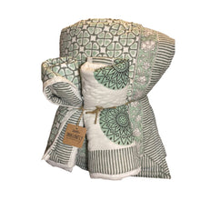 Carica l'immagine nel visualizzatore di Gallery, Trapunta Sage Mandala