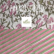 Carica l'immagine nel visualizzatore di Gallery, Trapunta Paradise Birds