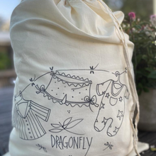 Carica l'immagine nel visualizzatore di Gallery, Sacchettini portabiancheria in lino