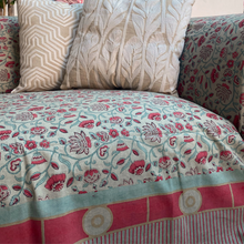 Carica l'immagine nel visualizzatore di Gallery, Telo decorativo cotone Pompeian Flowers