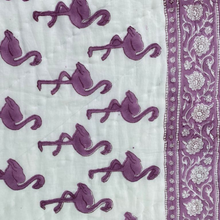 Carica l'immagine nel visualizzatore di Gallery, Trapunta Flamingos