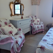 Carica l'immagine nel visualizzatore di Gallery, Trapunta Pink Palm Trees